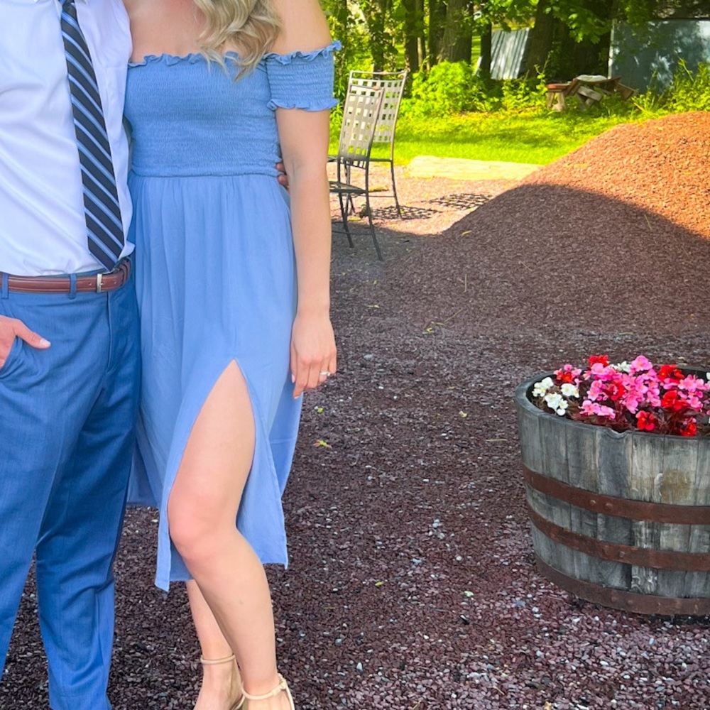 Lulus strapless dress